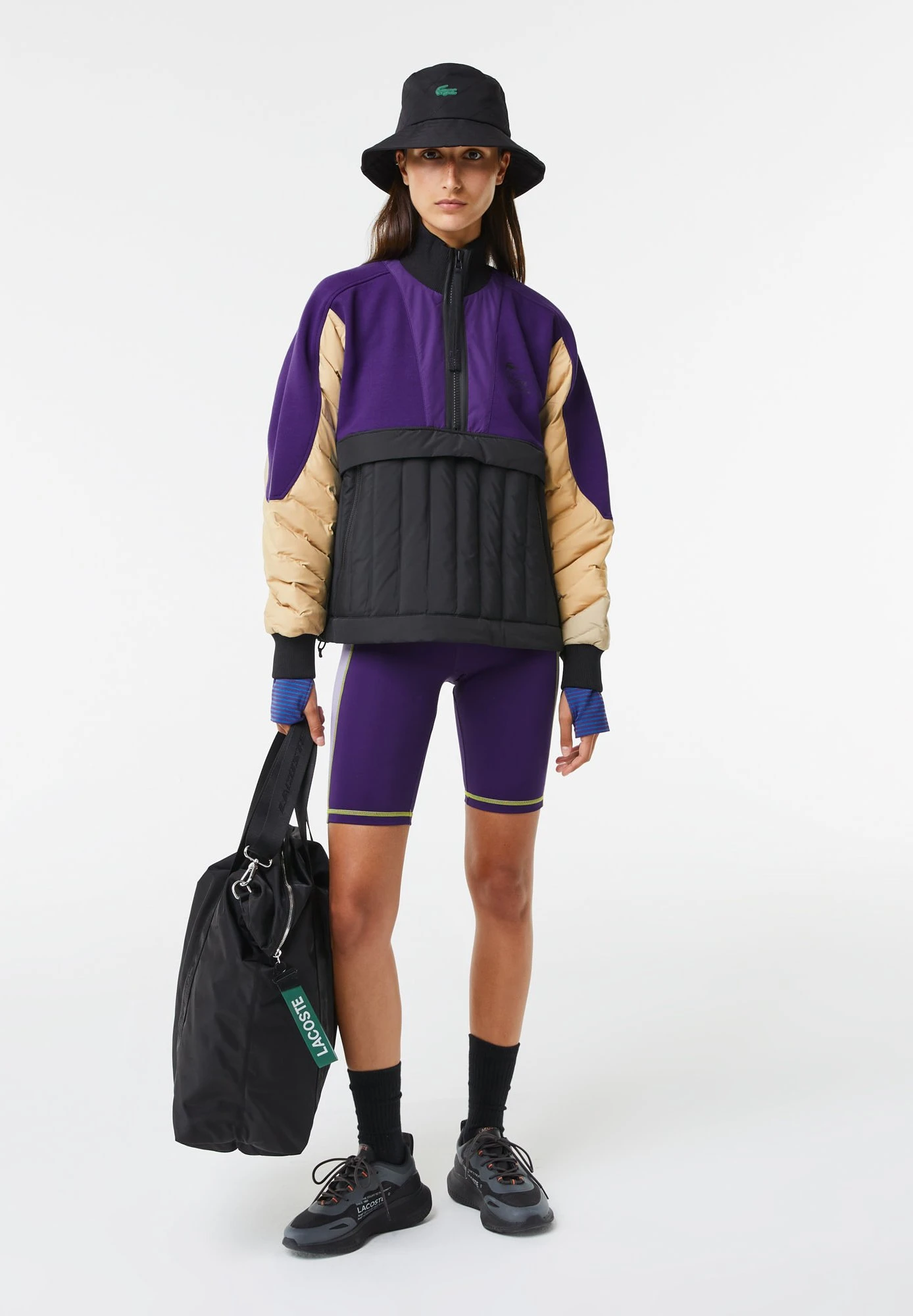 Lacoste Veste Mi-Saison - Samui Noir Viennois – Image 4