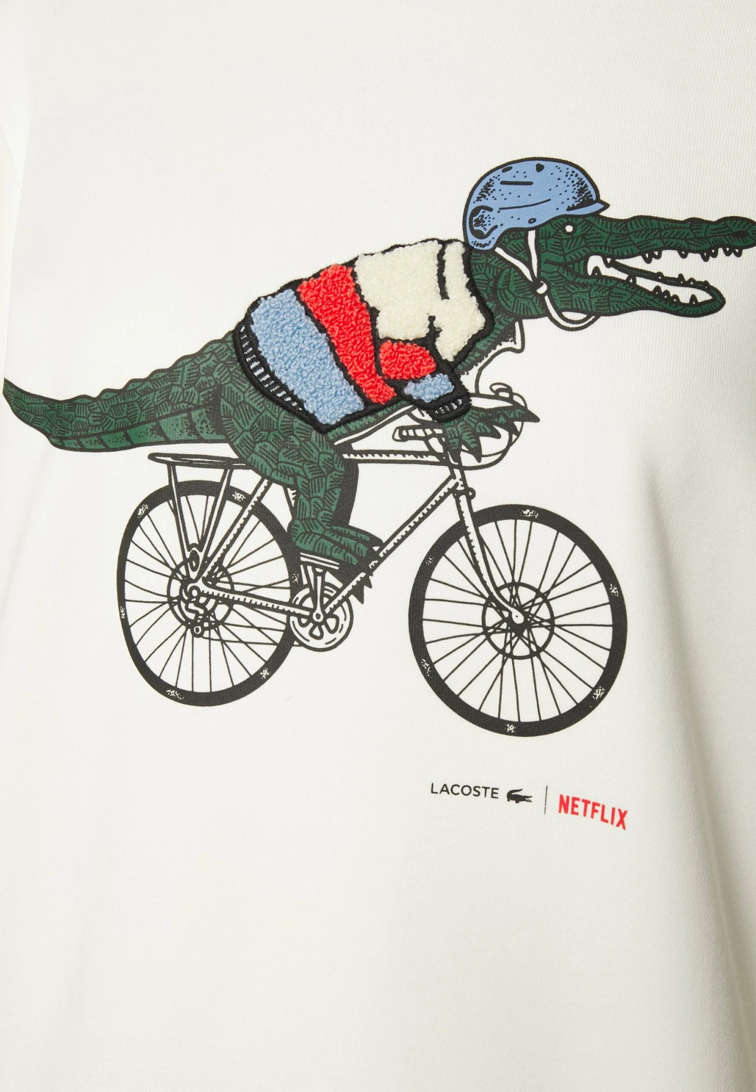 Lacoste X Netflix - Sweatshirt - Flour – Image 5