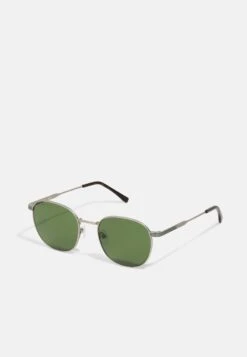Lacoste Unisex - Lunettes De Soleil - Semimatte Silver-Coloured