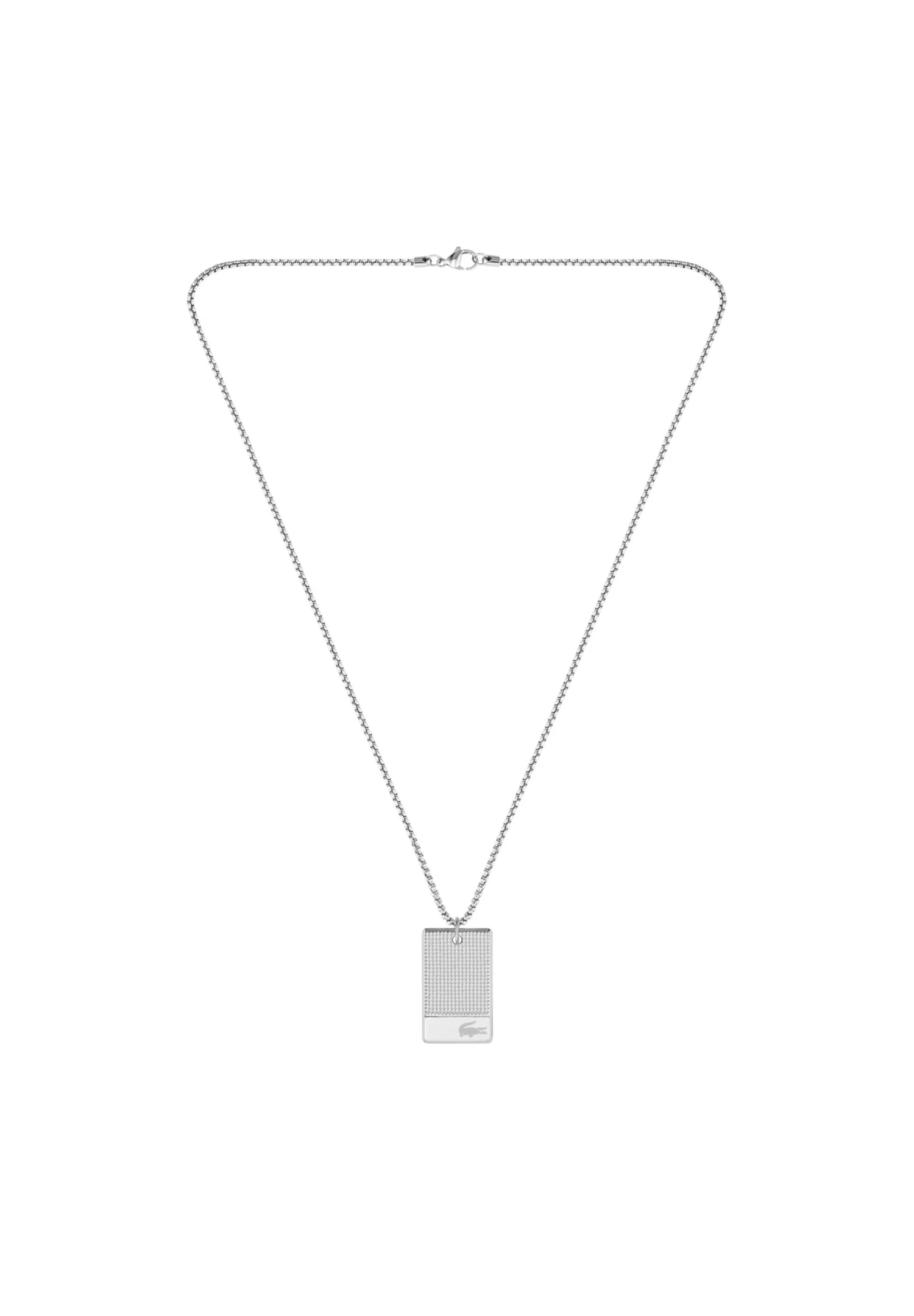 Lacoste Stencil - Collier - Silber