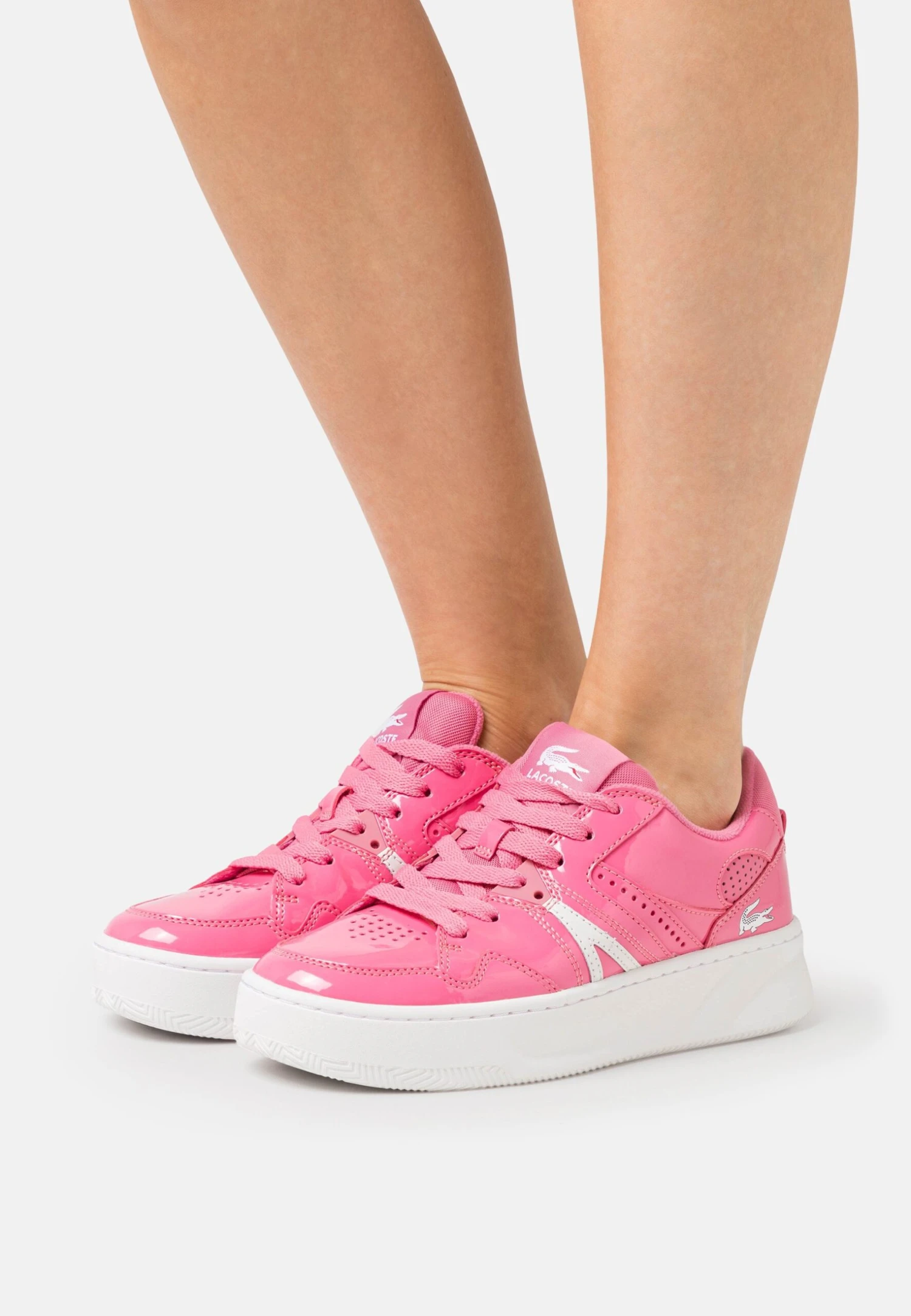 Lacoste Baskets Basses - Pink/White
