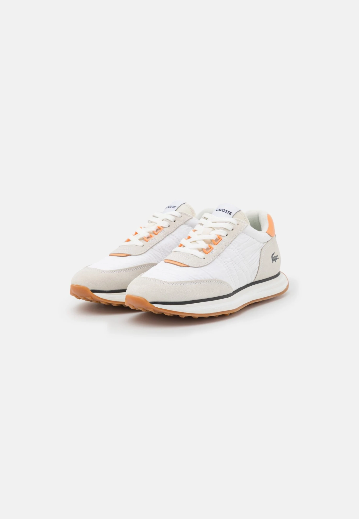 Lacoste Baskets Basses - White/Light Orange – Image 3