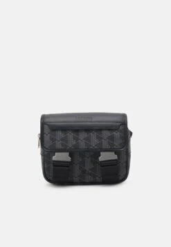 Lacoste The Blend - Sac Bandoulière - Noir Gris