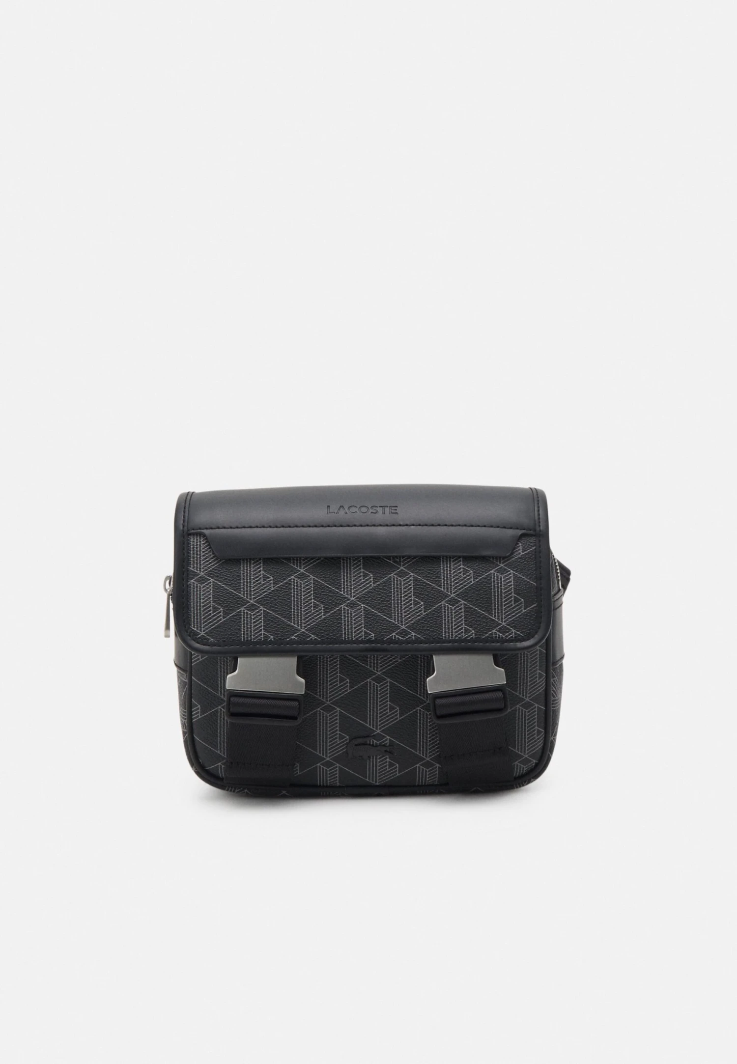 Lacoste The Blend - Sac Bandoulière - Noir Gris