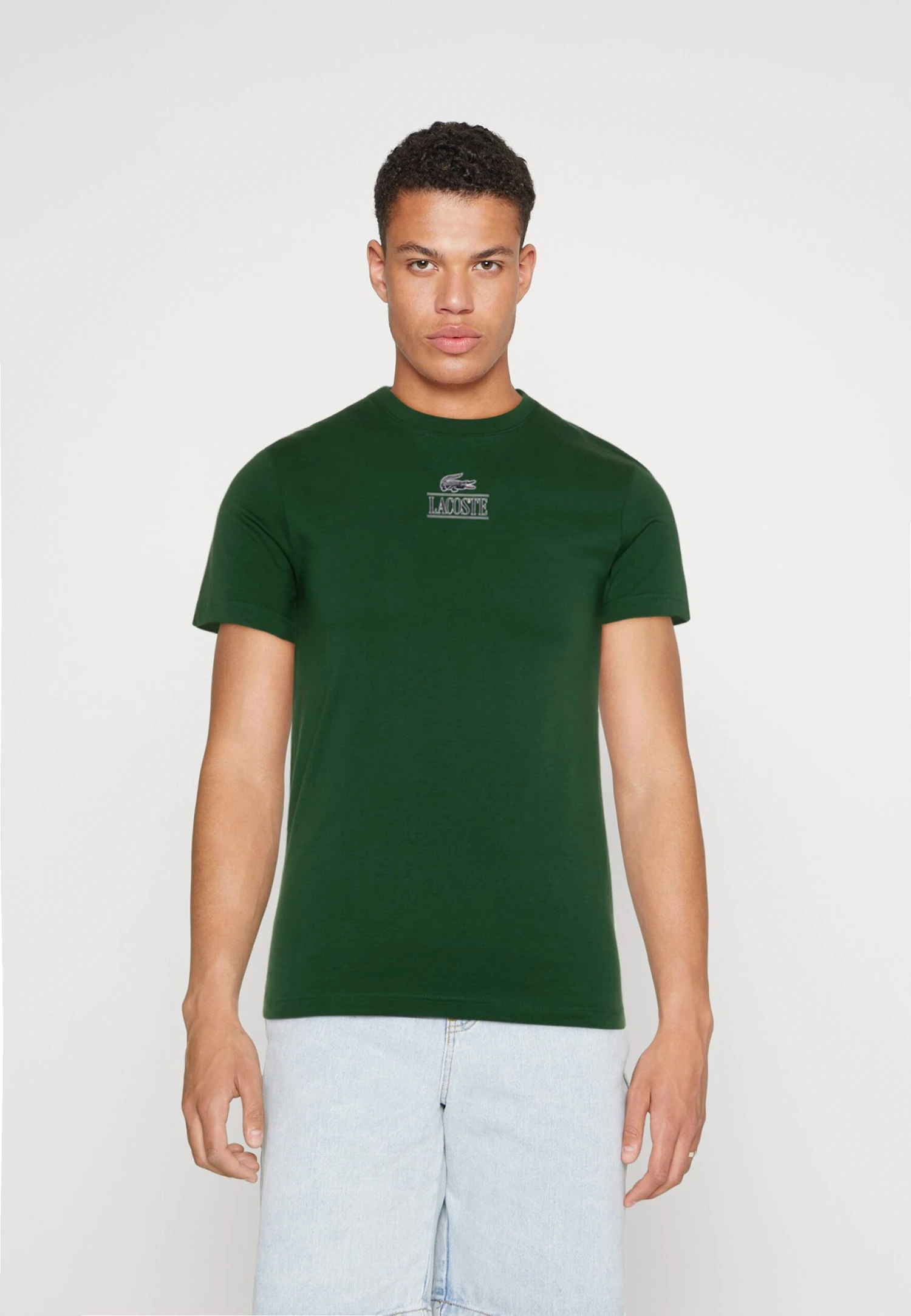 Lacoste Unisex - T-Shirt Imprimé - Vert