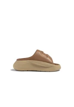 Lacoste Sandales De Bain - Marron Beige