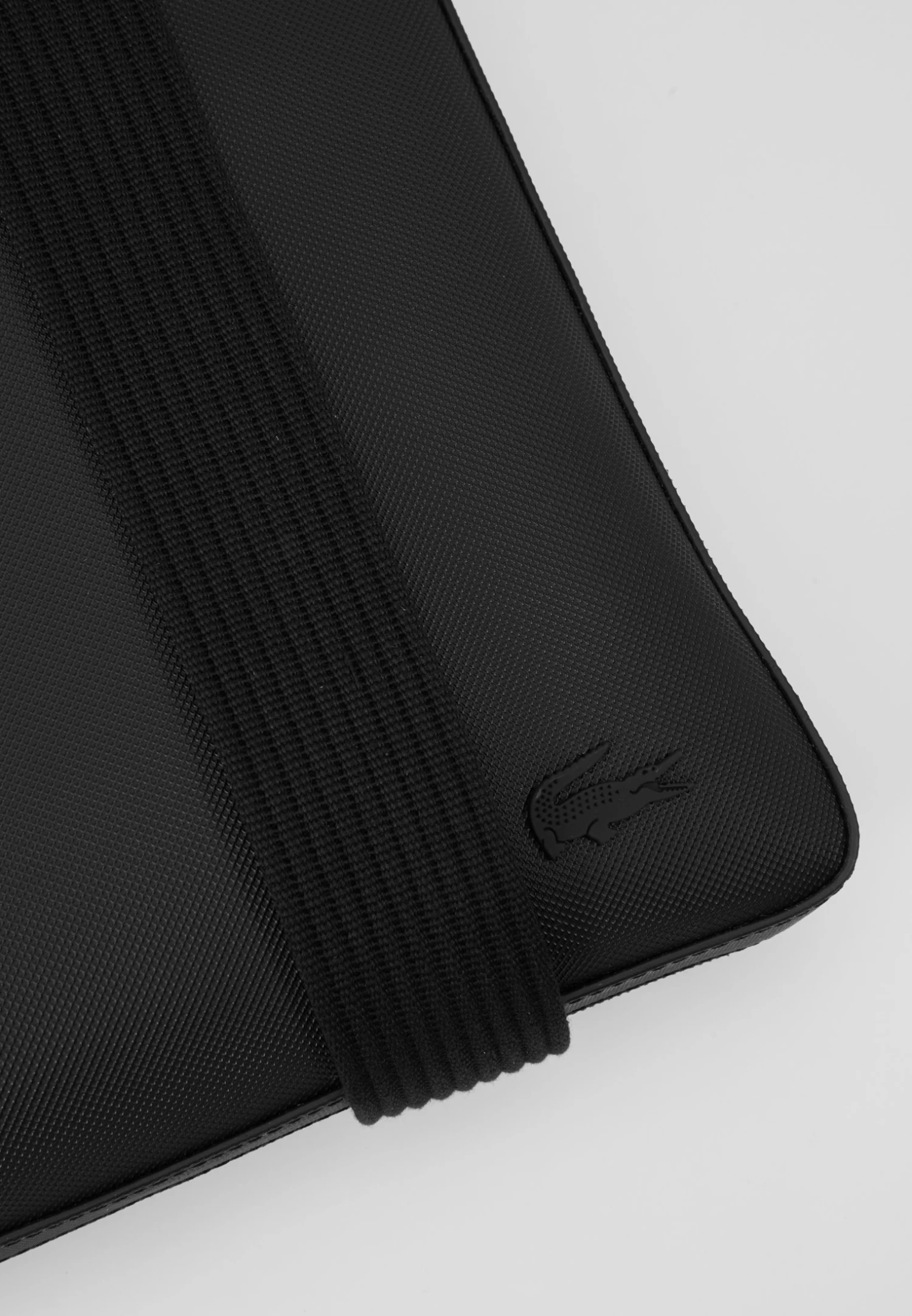 Lacoste Flat Crossover Bag - Sac Bandoulière - Black – Image 9