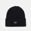 Lacoste Unisex - Bonnet - Black