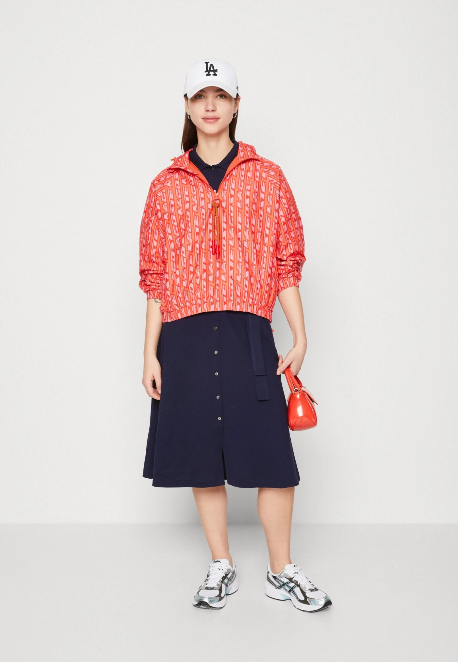Lacoste Veste Coupe-Vent - Red Multico – Image 2