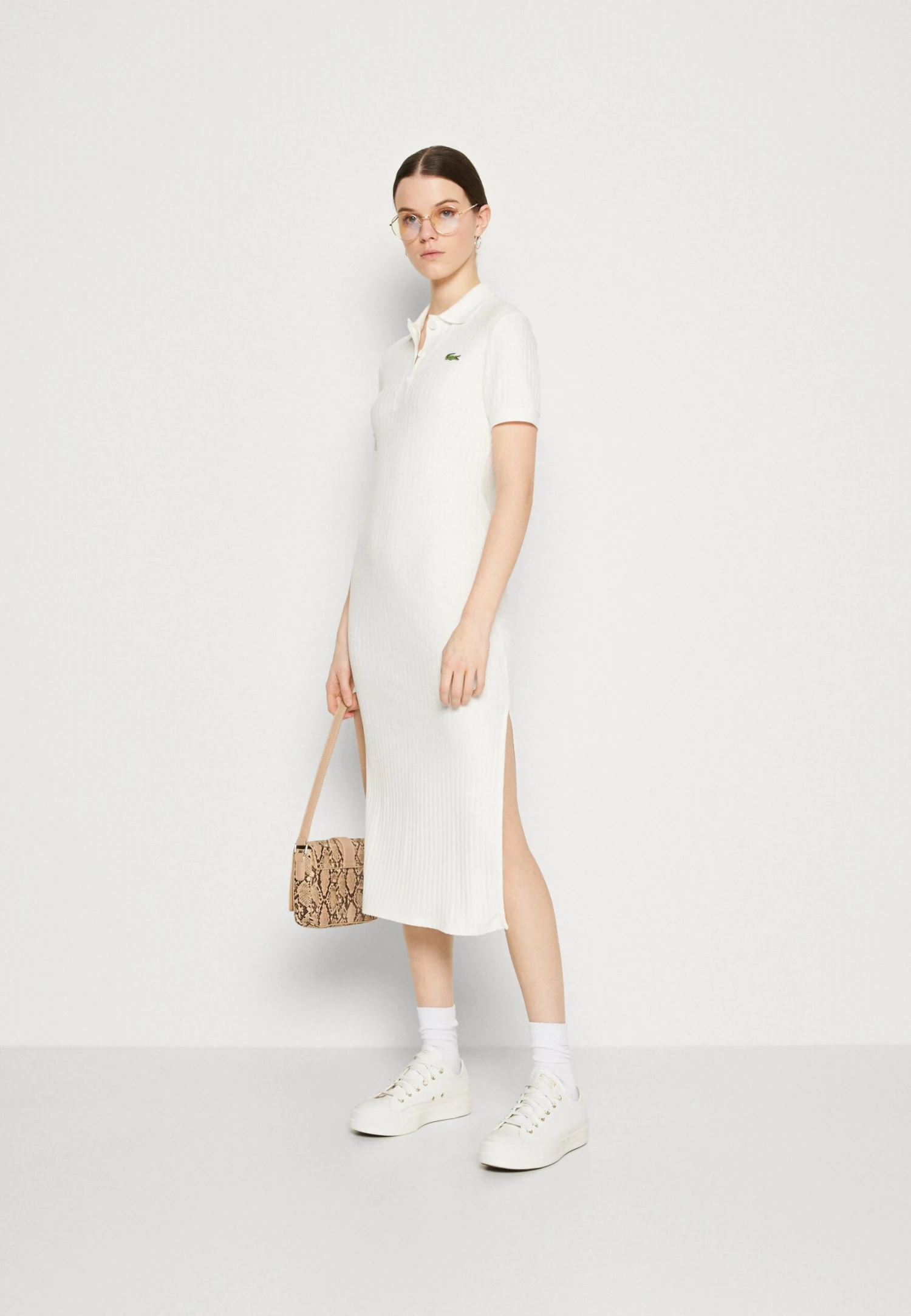 Lacoste Robe Pull - Flour – Image 2
