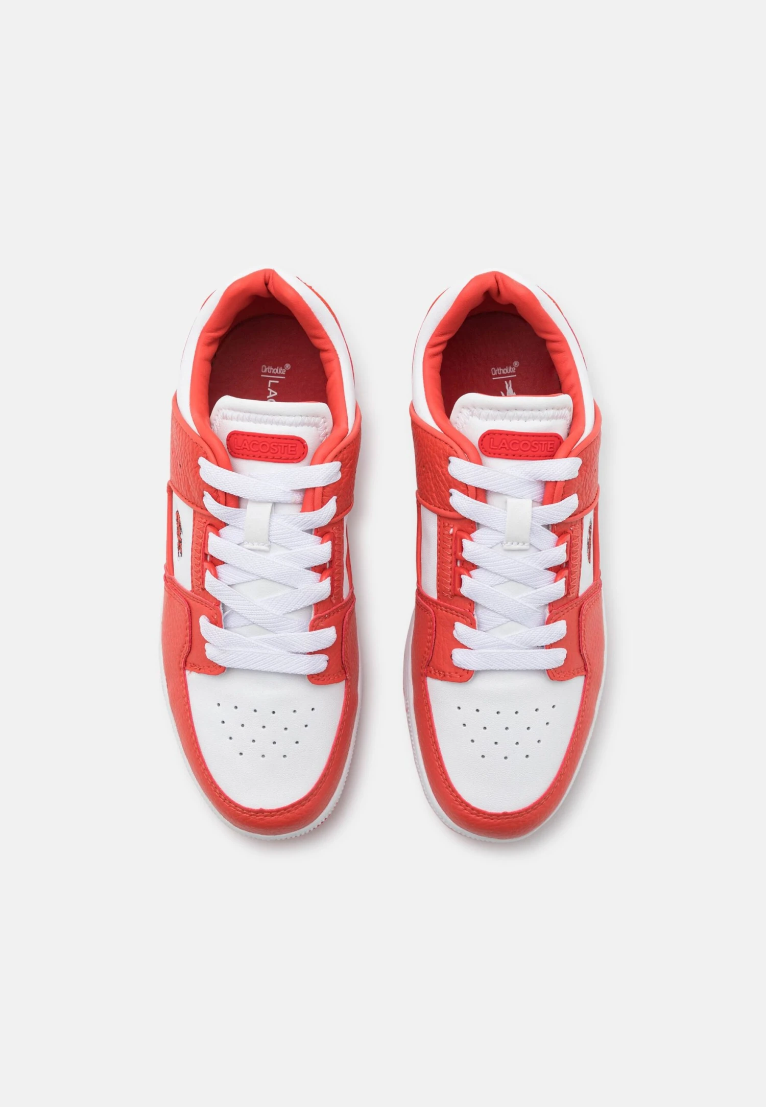 Lacoste Court Cage - Baskets Basses - White/Red – Image 6