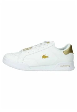 Lacoste Baskets Basses - Wht Gld