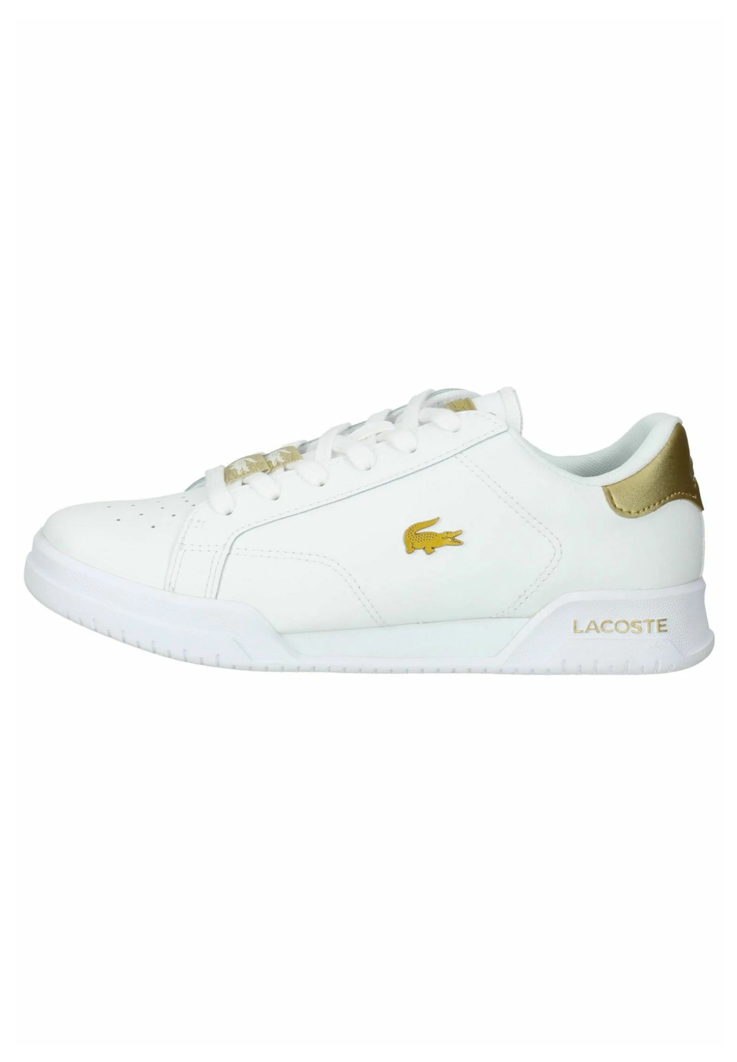 Lacoste Baskets Basses - Wht Gld