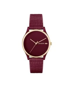 Lacoste 3Htr90 Case Cg Ip Bezel Sil - Montre - Bordeaux