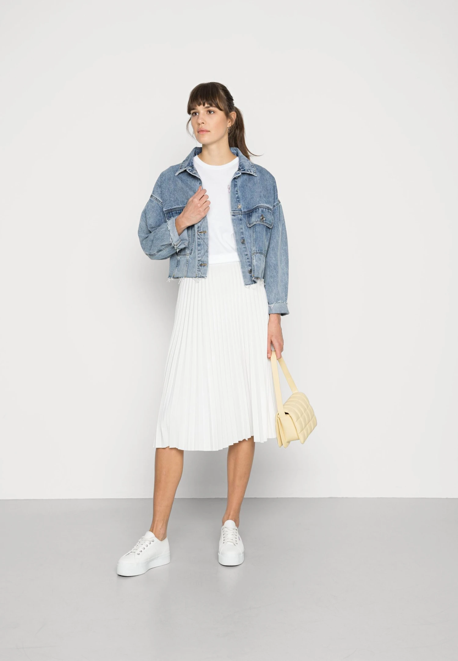 Lacoste Jupe Trapèze - Flour – Image 2