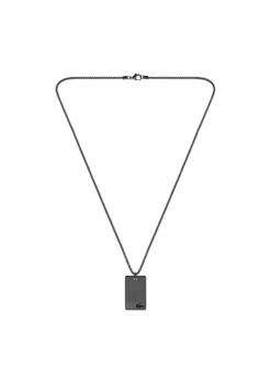 Lacoste Stencil - Collier - Schwarz