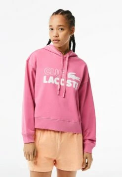 Lacoste Sweat À Capuche - Rose
