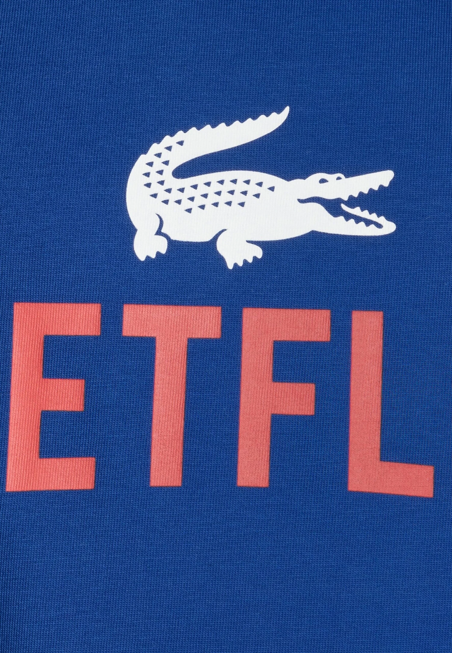 Lacoste X Netflix Unisex - T-Shirt Imprimé - Cobalt – Image 5