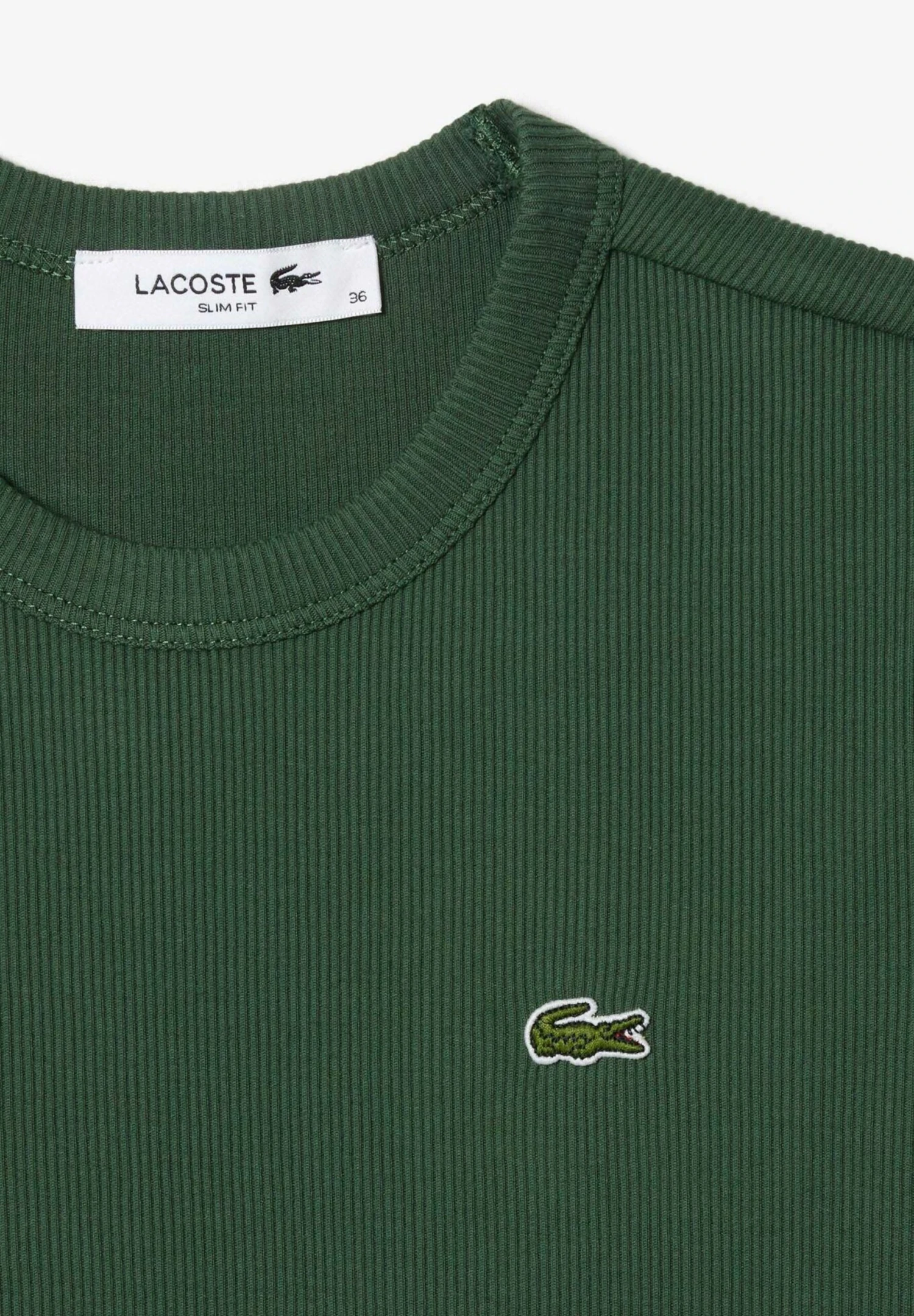 Lacoste T-Shirt Basique - Vert Fonce Smi – Image 6