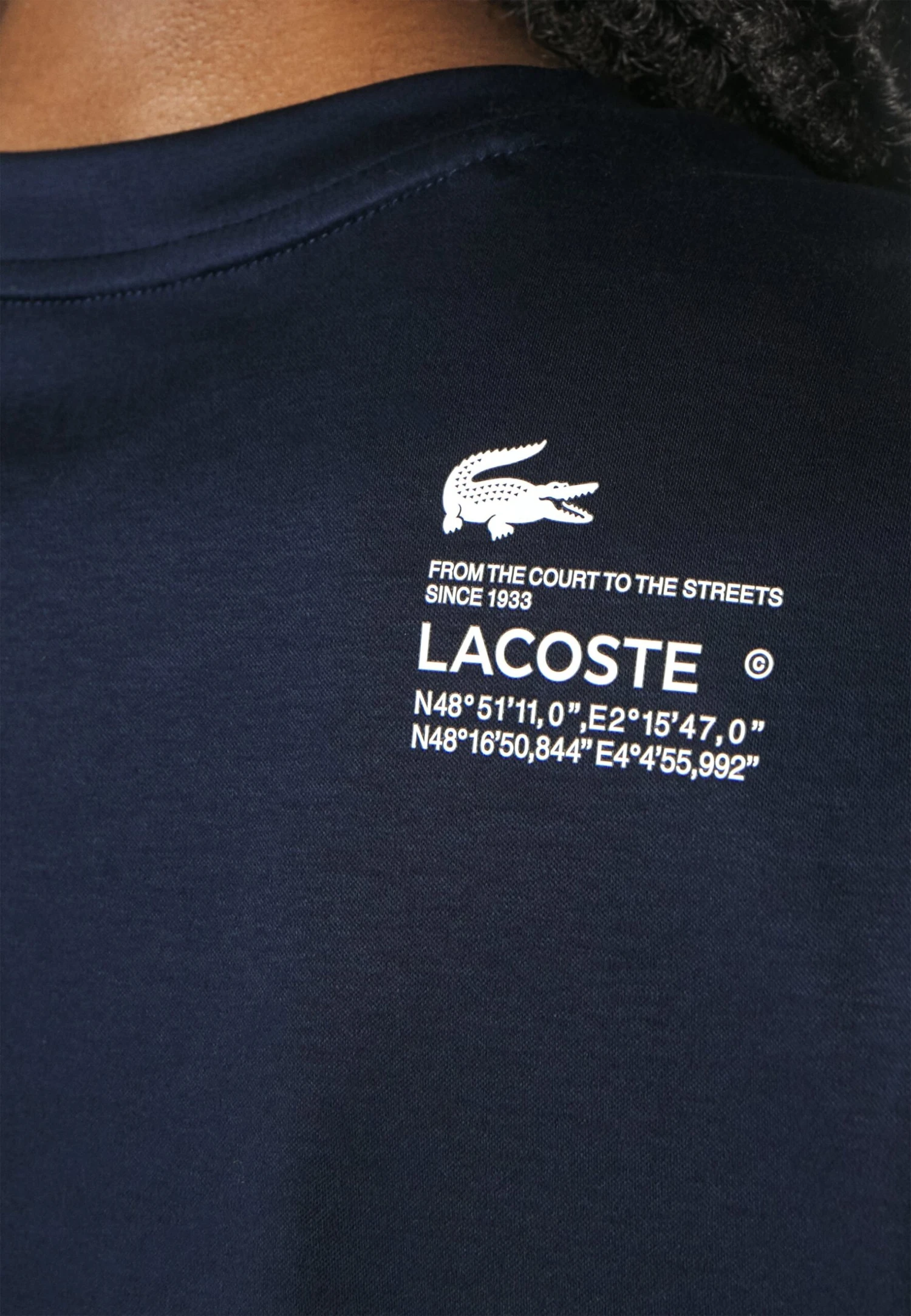 Lacoste Sport Tank Active - T-Shirt Imprimé - Bleu Marine – Image 7