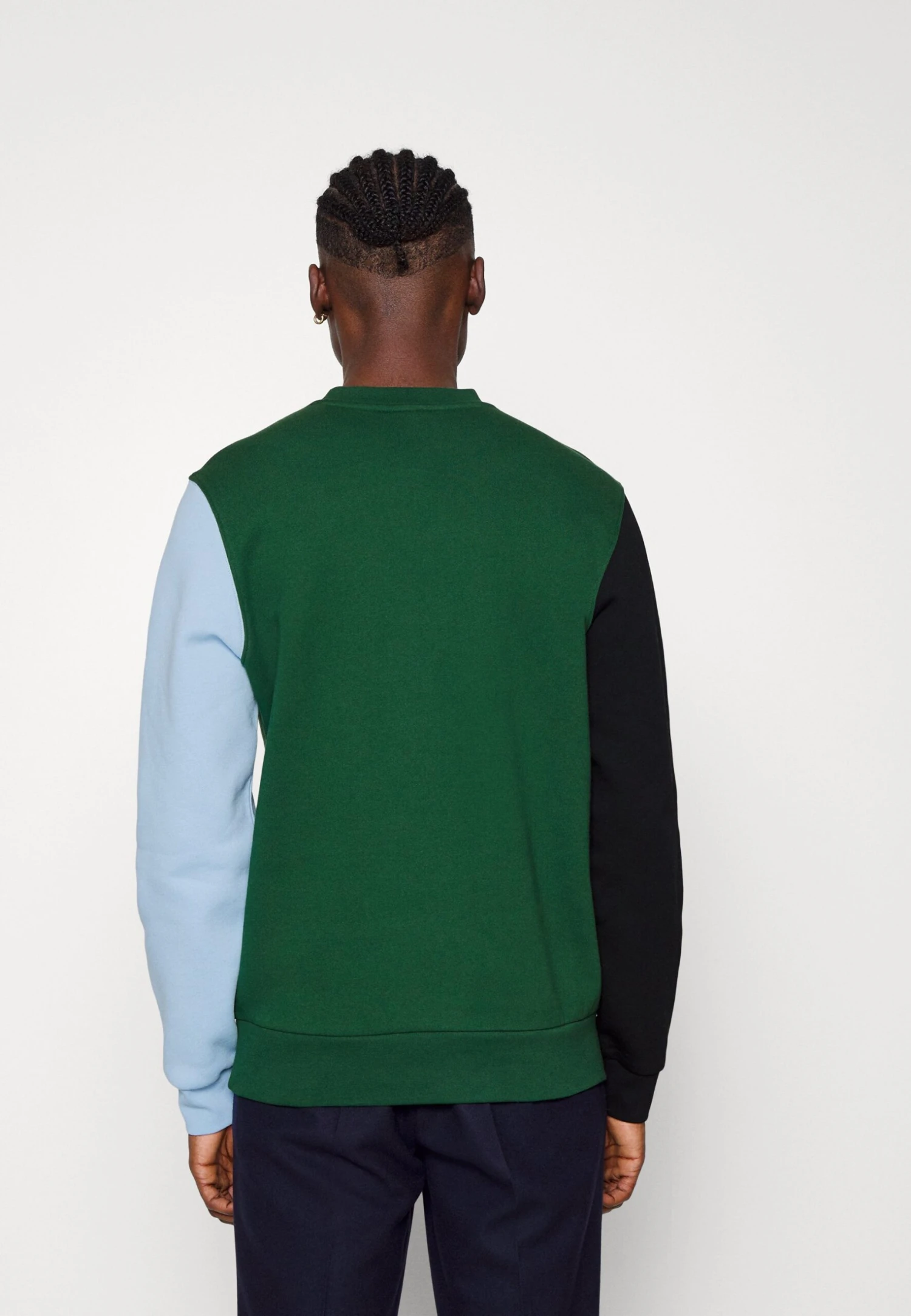 Lacoste Unisex - Sweatshirt - Vert/Noir/Bleu – Image 3