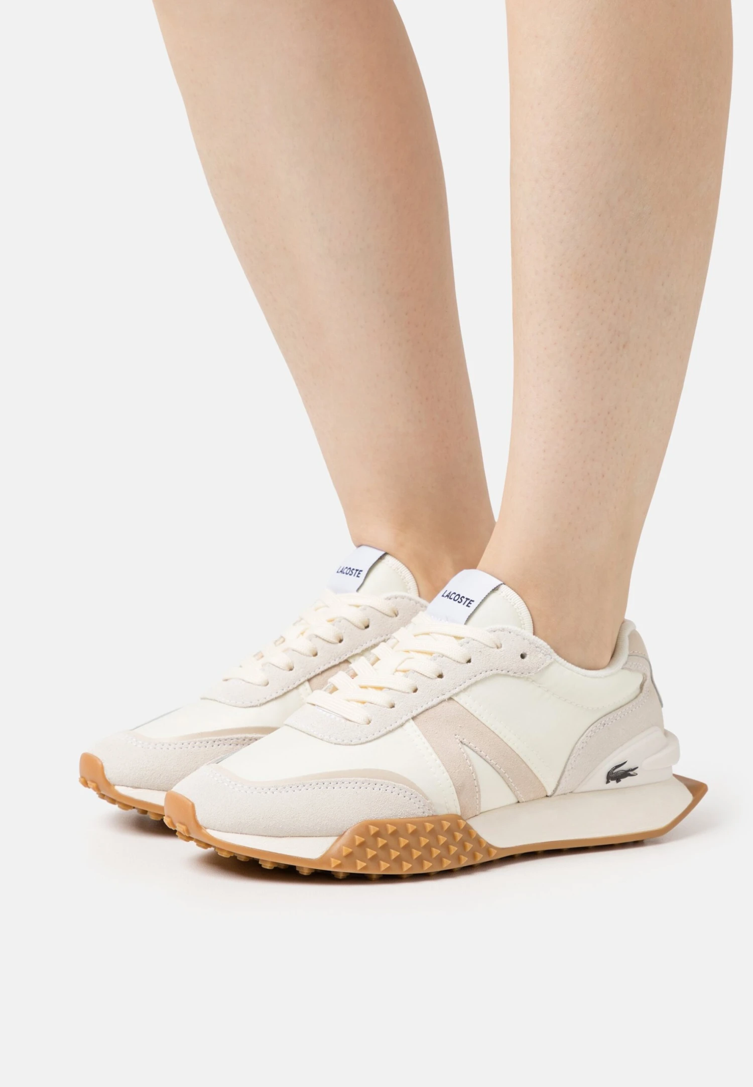 Lacoste Spin Deluxe - Baskets Basses - Off White/Natural