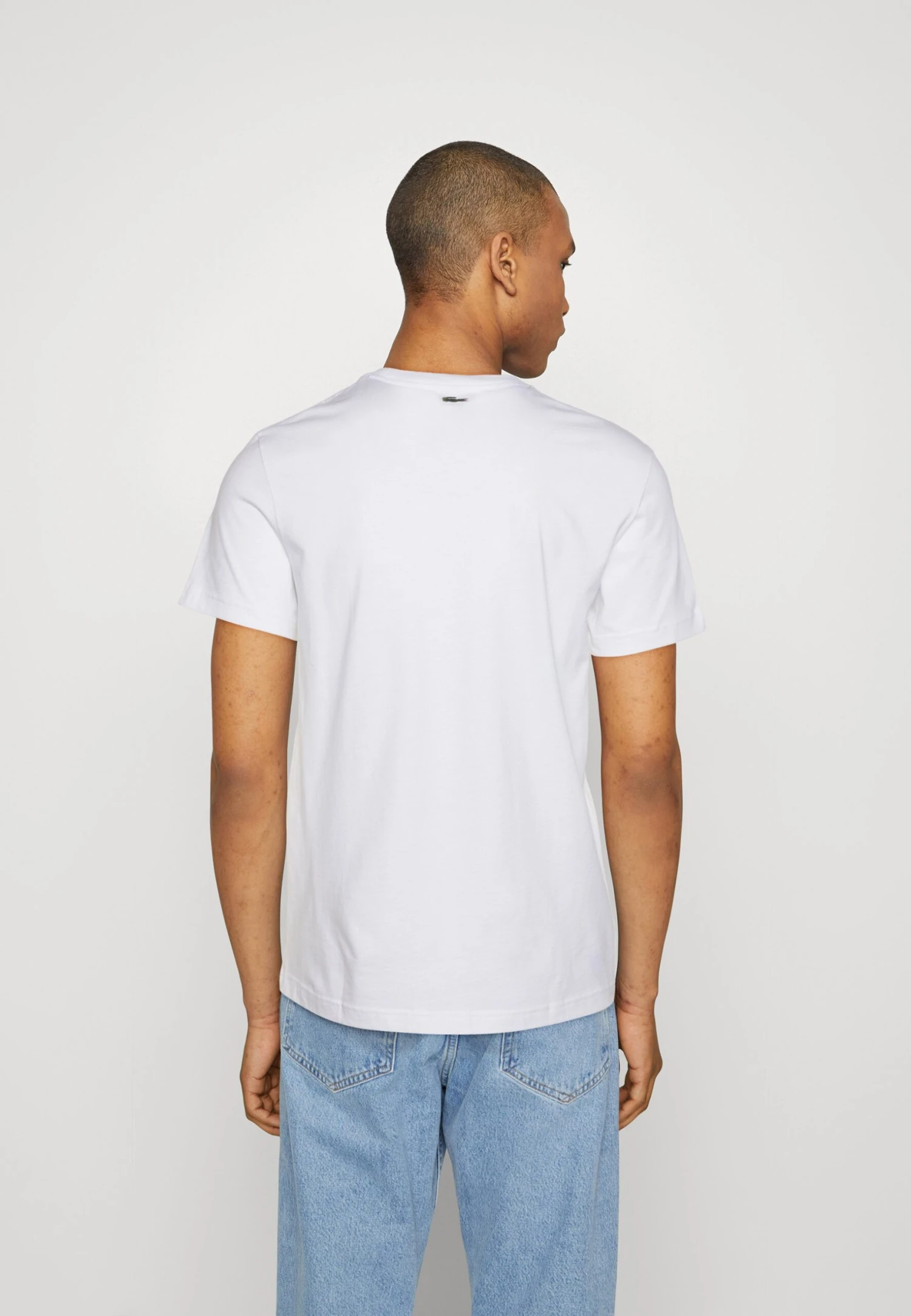 Lacoste Unisex - T-Shirt Imprimé - White – Image 3
