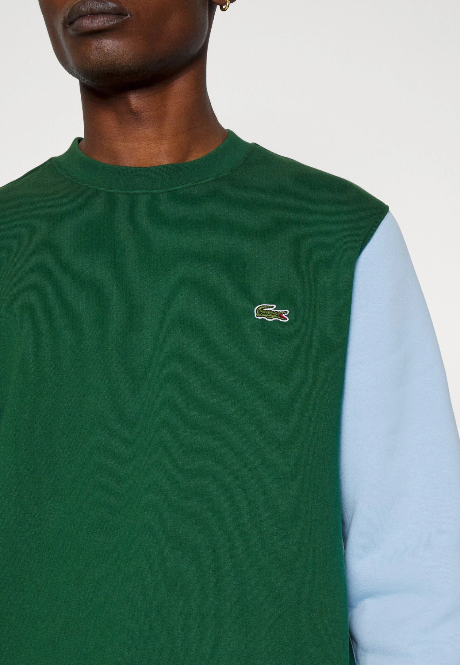 Lacoste Unisex - Sweatshirt - Vert/Noir/Bleu – Image 6