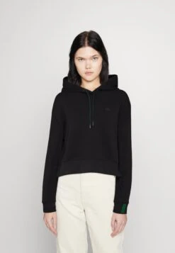 Lacoste Sweat À Capuche - Noir
