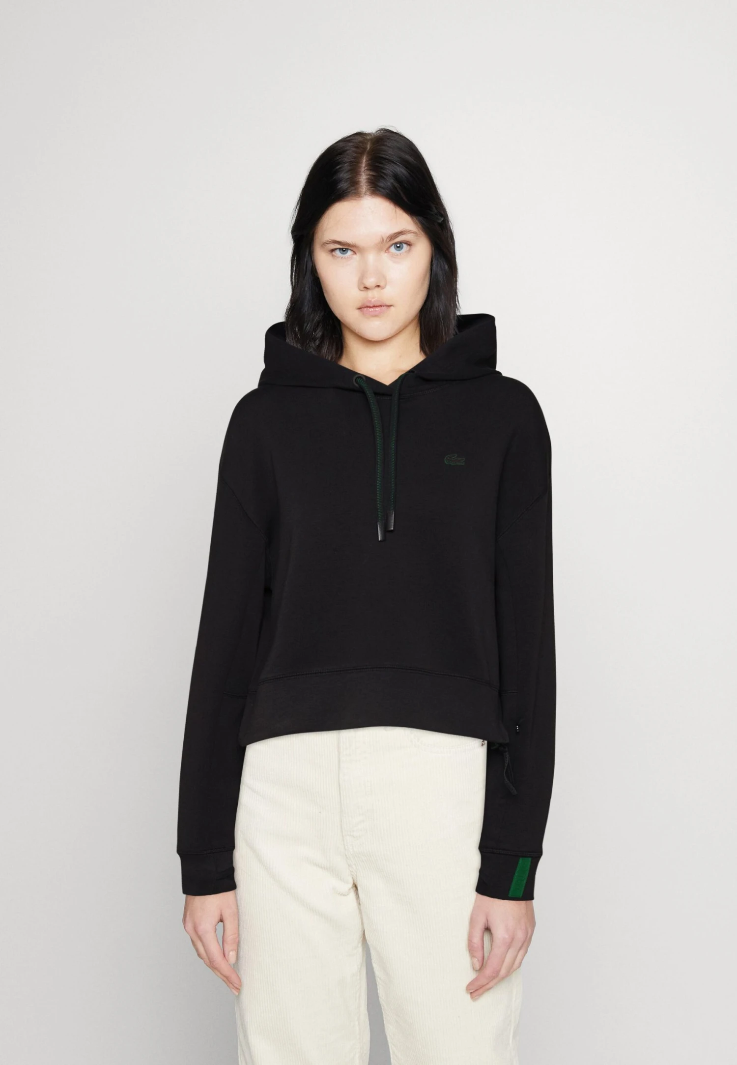 Lacoste Sweat À Capuche - Noir