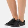 Lacoste Ziane Platform - Baskets Basses - Black/White