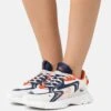 Lacoste Baskets Basses - White/Orange