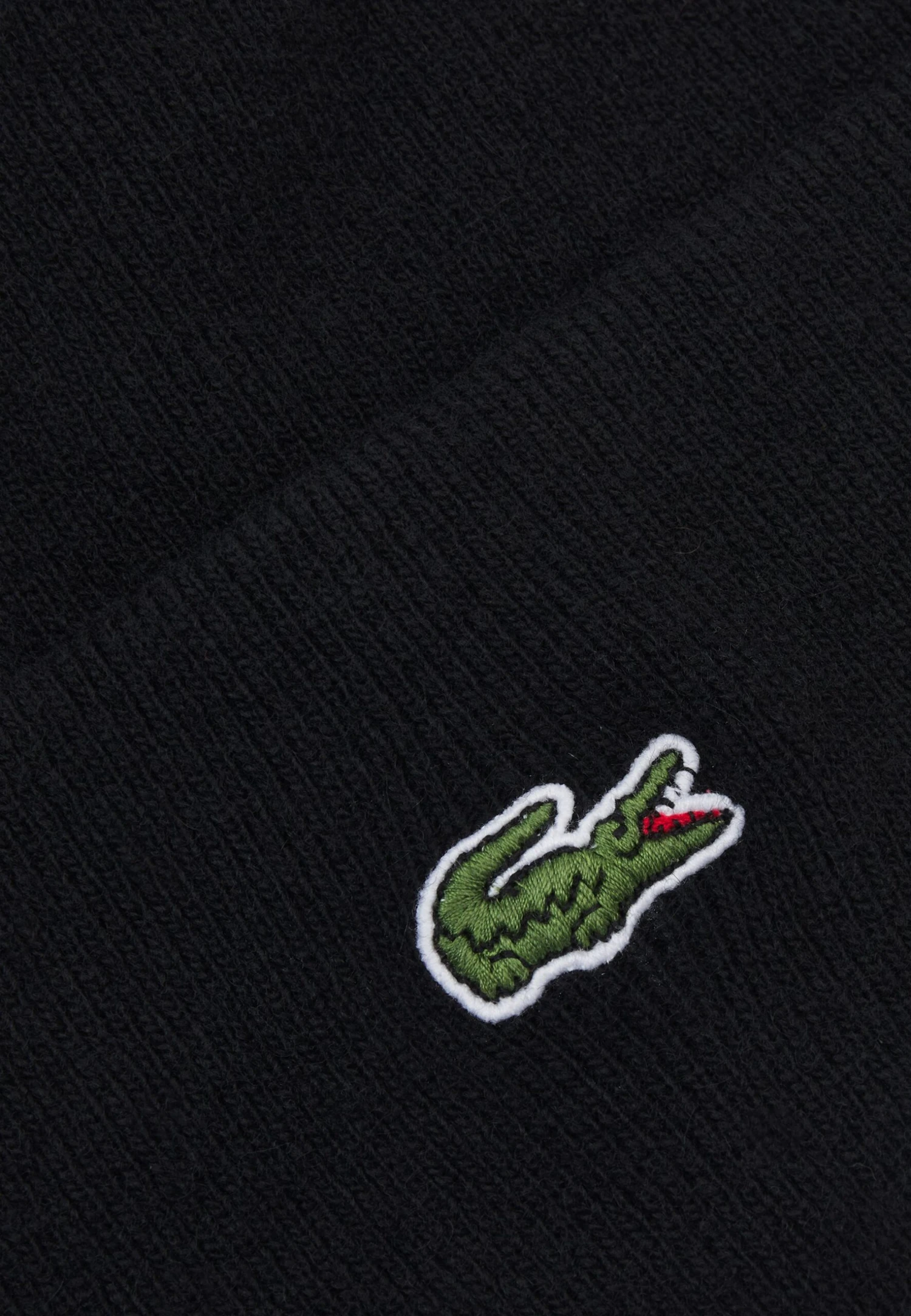 Lacoste Unisex - Bonnet - Black – Image 3