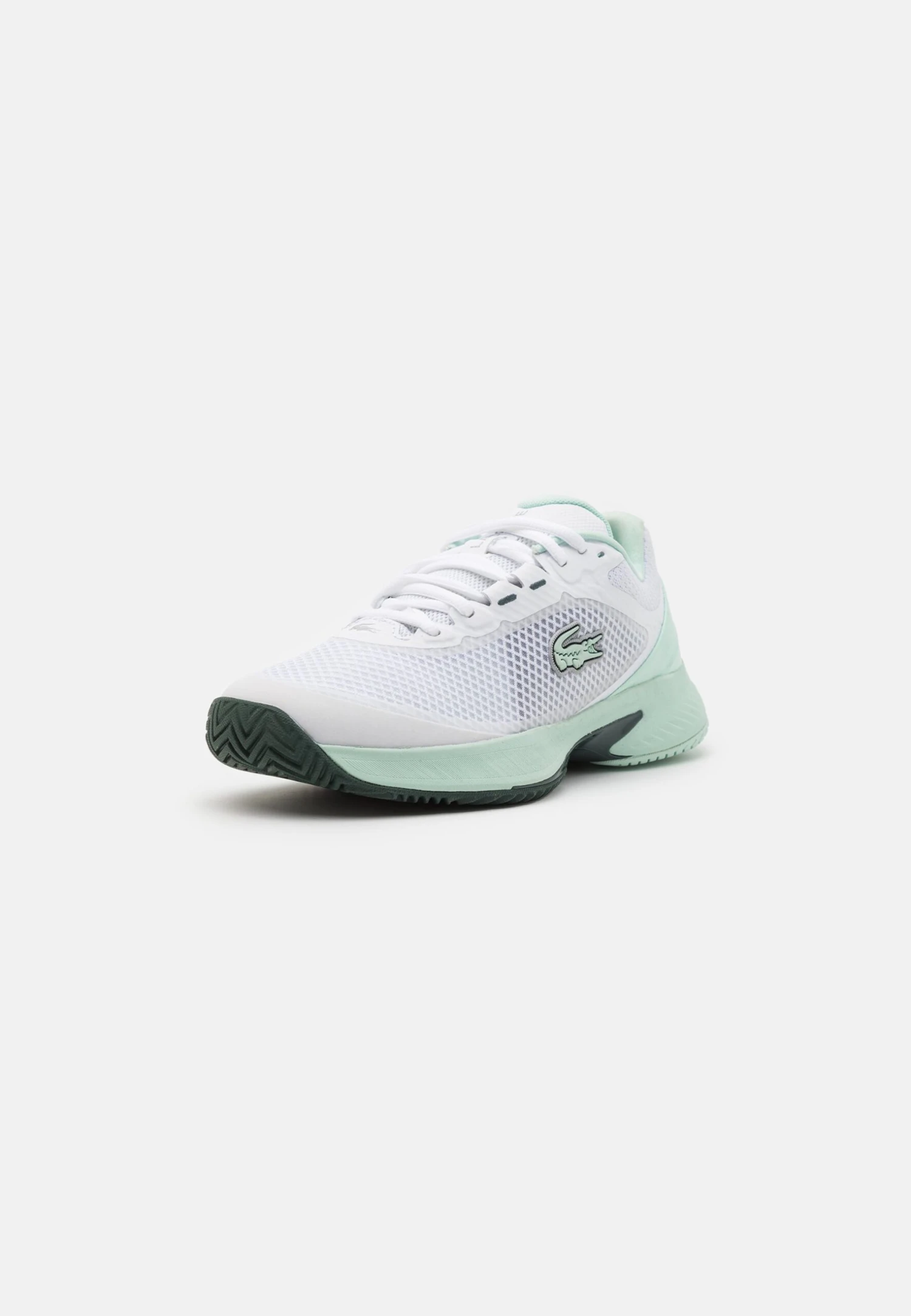 Lacoste Sport Tech Point - Chaussures De Tennis Pour Terre-Battueerre Battue - White/Light Turquoise – Image 2