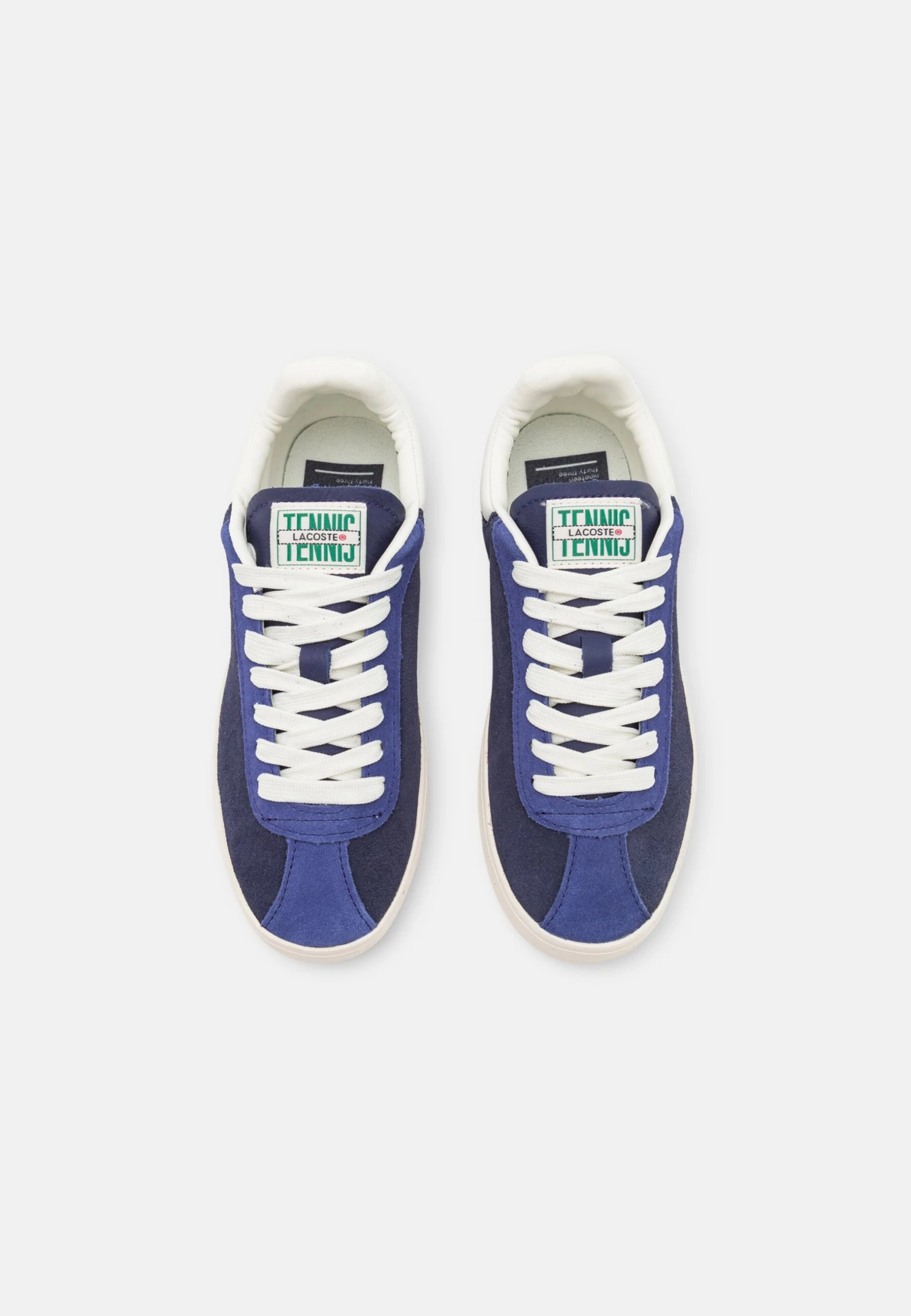 Lacoste Baseshot - Baskets Basses - Navy/Off White – Image 6