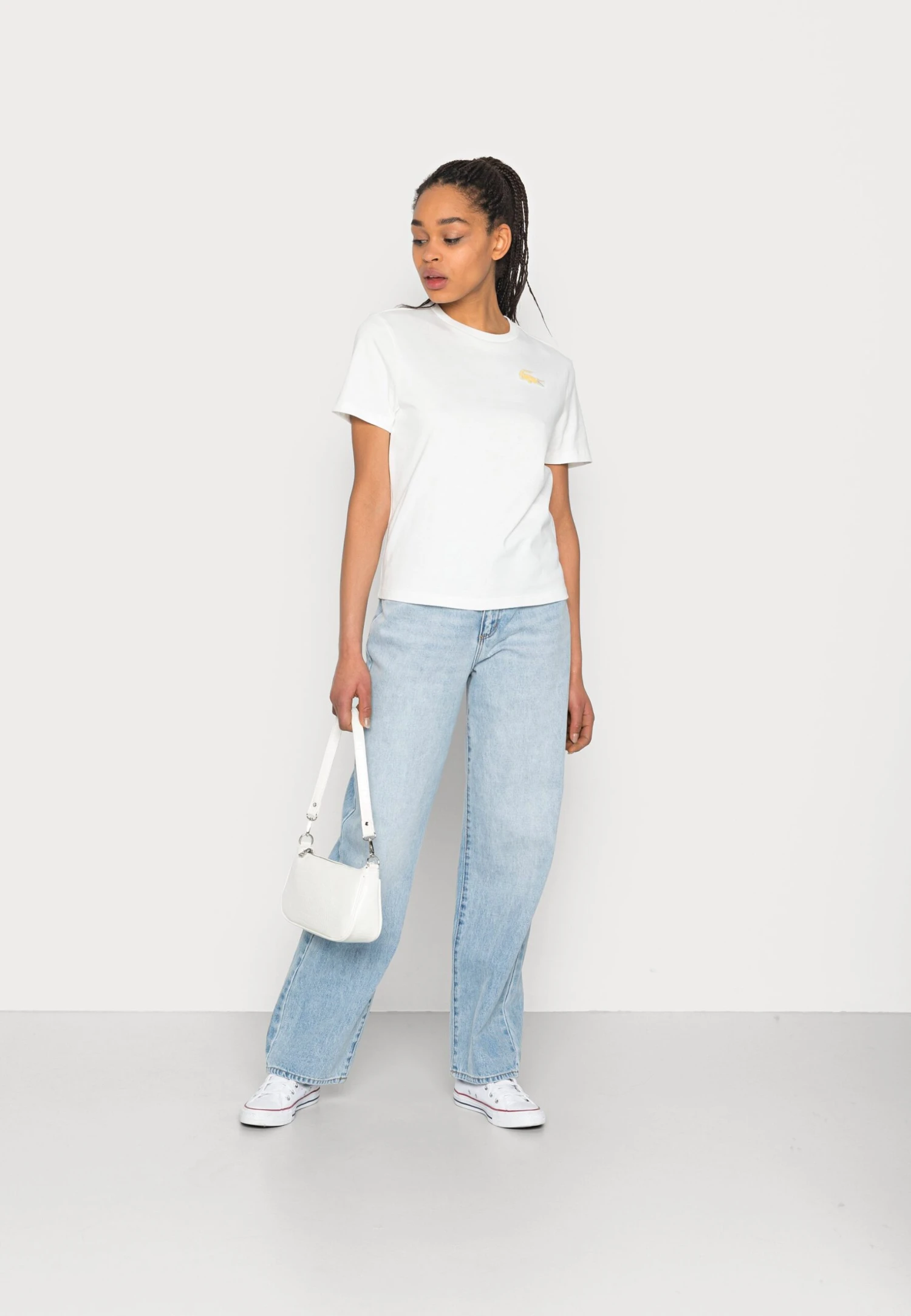 Lacoste T-Shirt Basique - Flour – Image 2