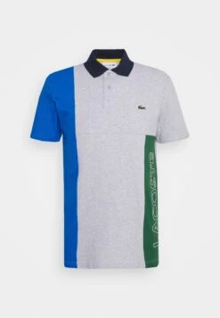 Lacoste Unisex - Polo - Silver Chine/Blue Royal/Green/Navy Blue