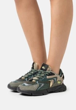 Lacoste Baskets Basses - Khaki/Dark Green