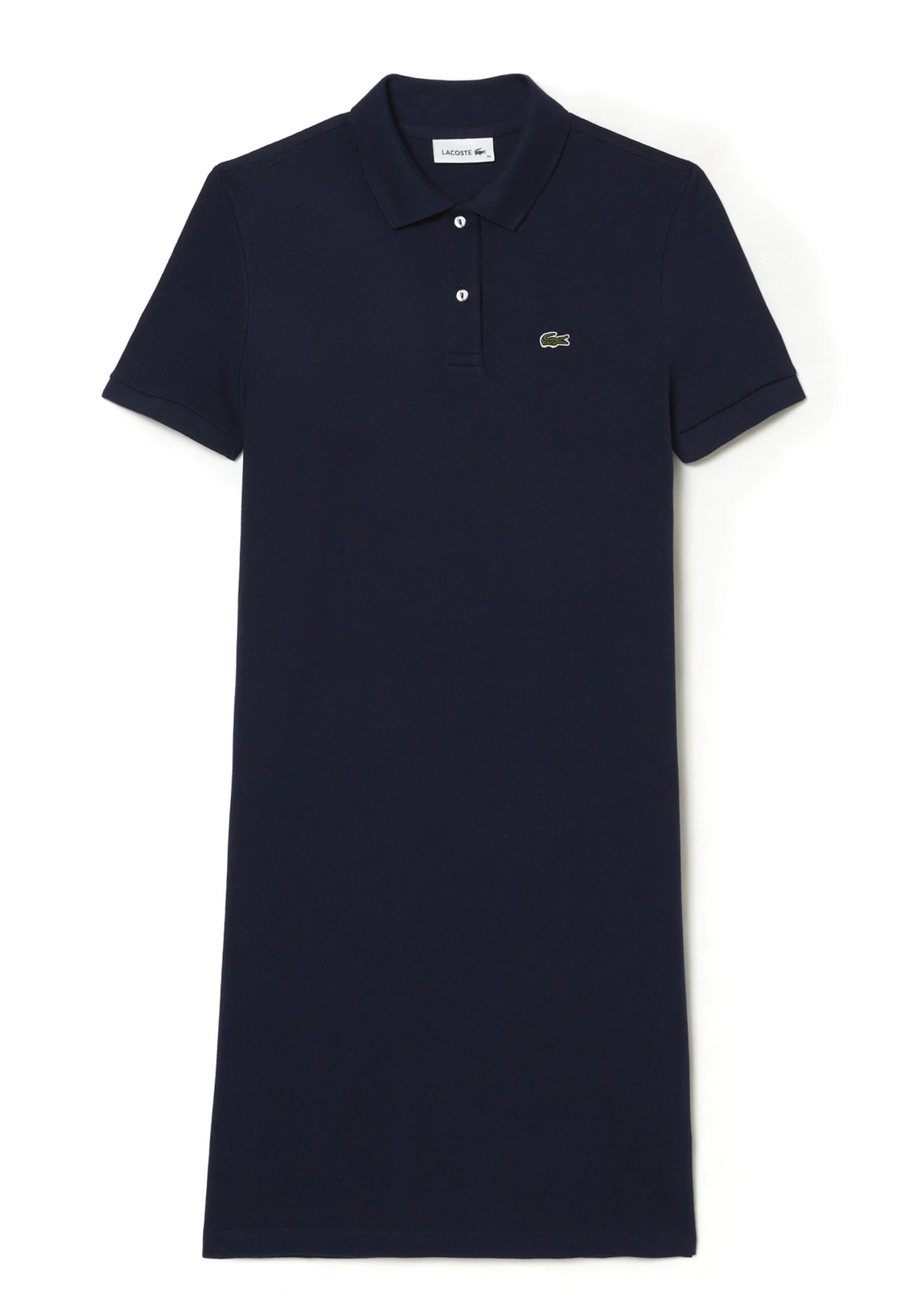 Lacoste Robe En Jersey - Bleu Marine – Image 5