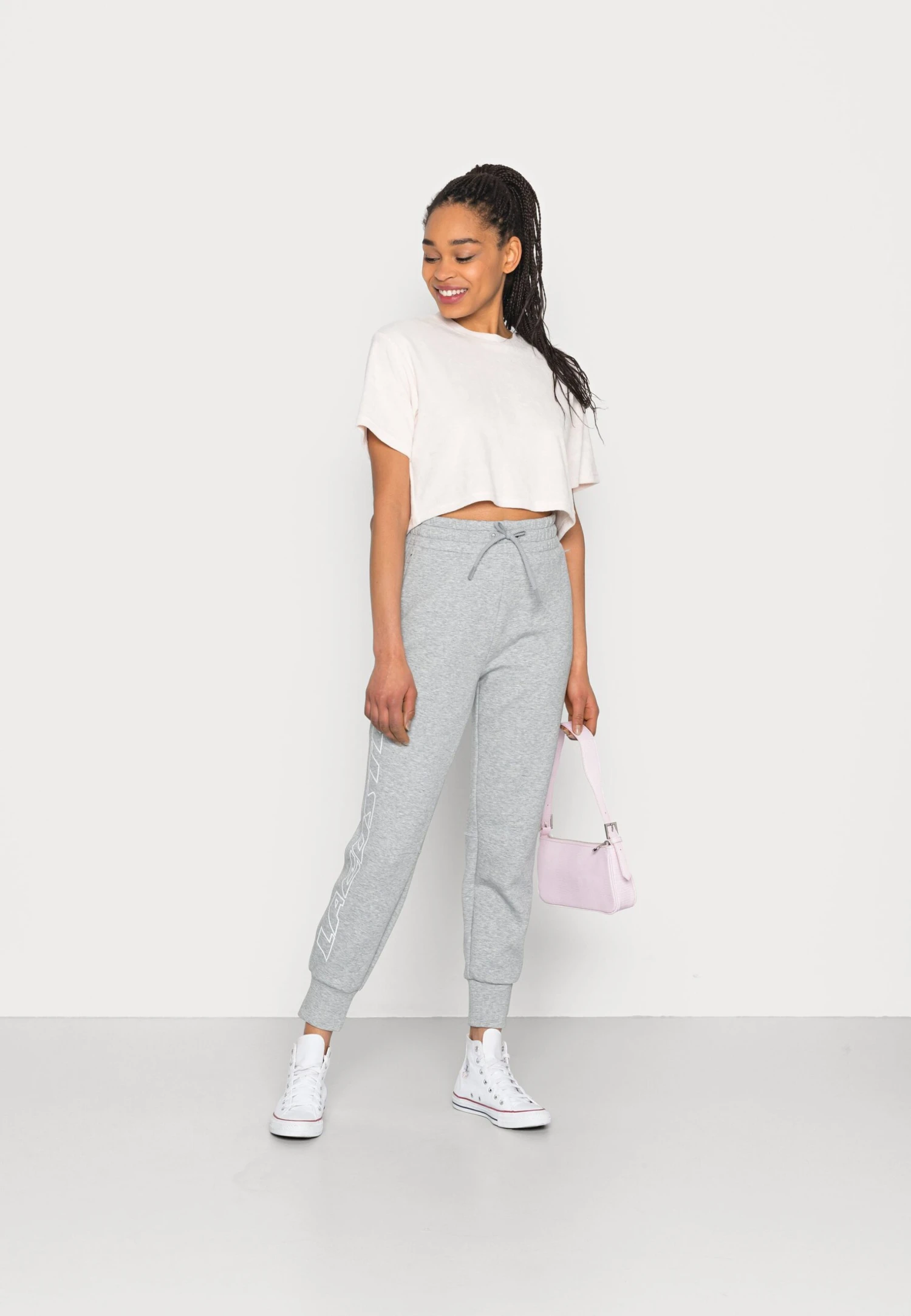 Lacoste Exclusive - Pantalon De Survêtement - Silver Chine – Image 2