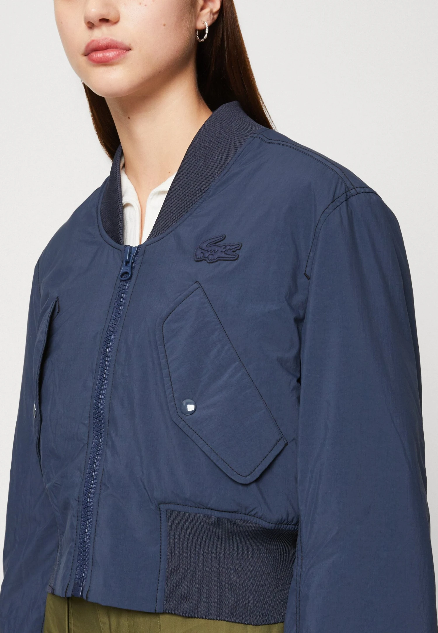 Lacoste Blouson Bomber - Blue Night – Image 6