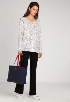 Lacoste Sac À Main - Peacoat Salsa