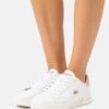 Lacoste Twin Serve - Baskets Basses - White/Light Pink