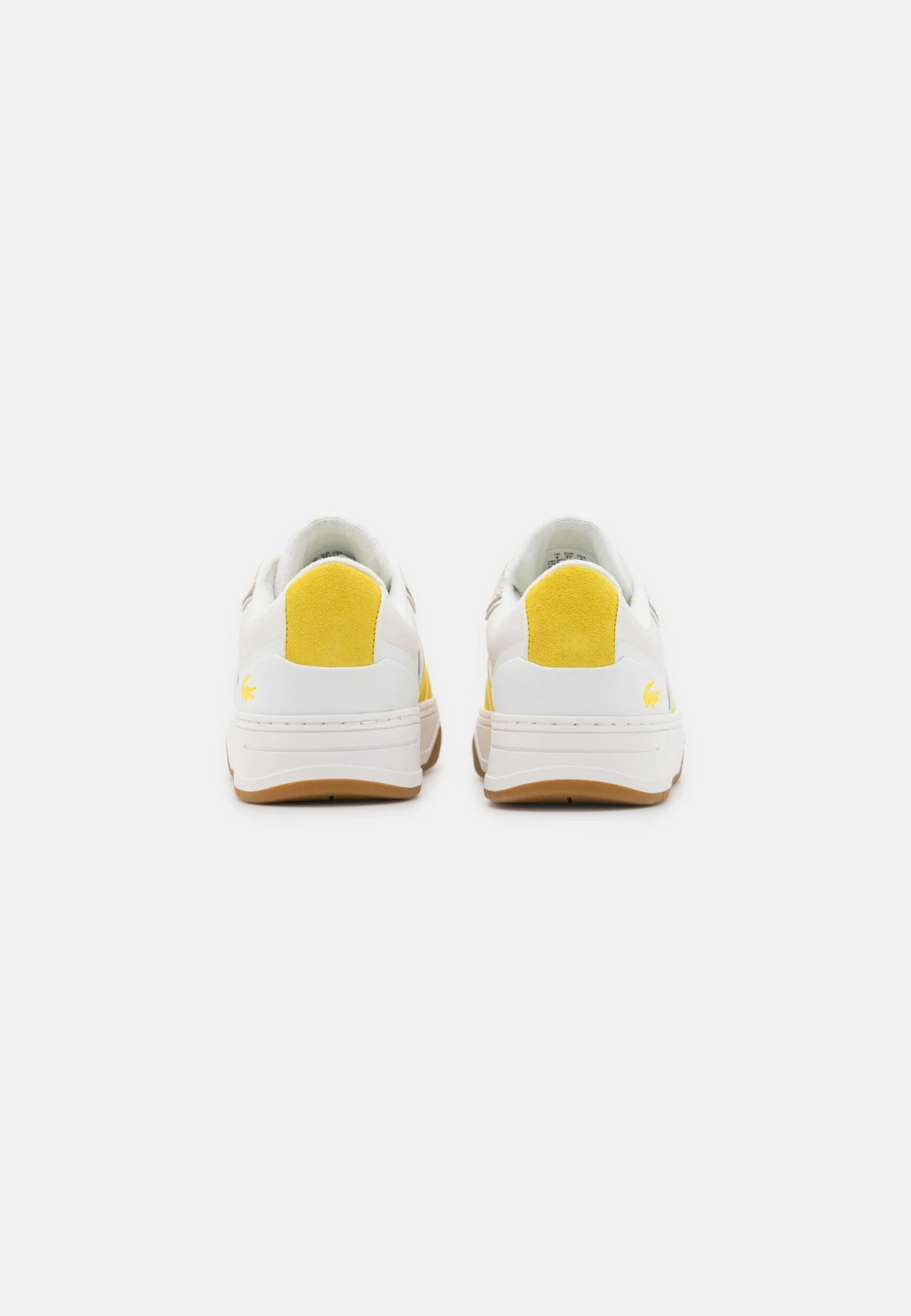 Lacoste Baskets Basses - White/Yellow – Image 4
