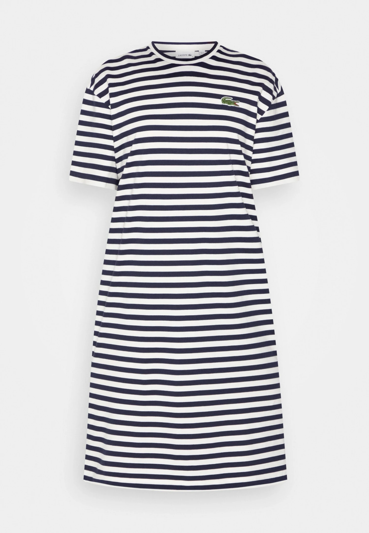 Lacoste Robe En Jersey - Marine/Farine – Image 5