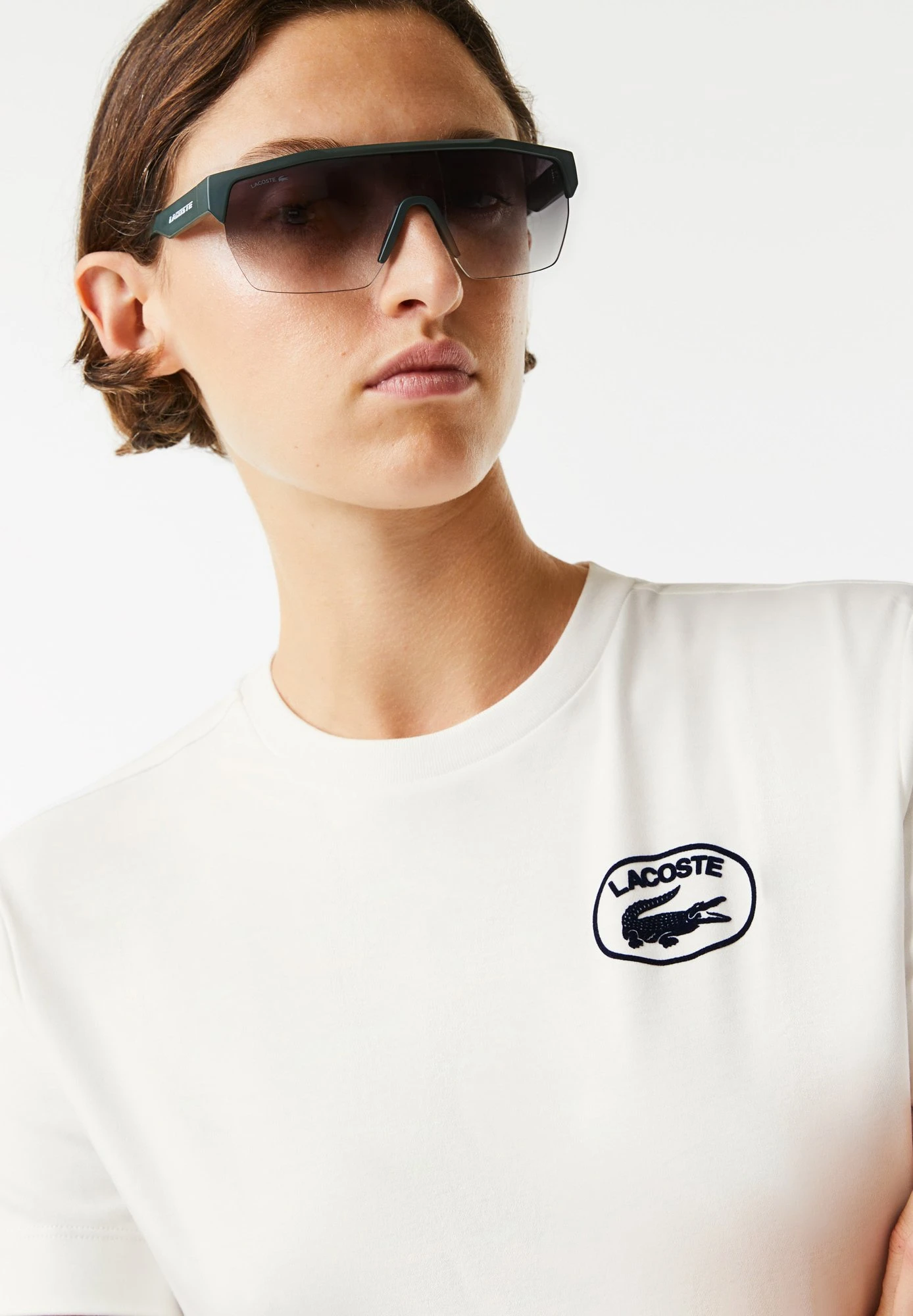Lacoste T-Shirt Basique - Farine – Image 3