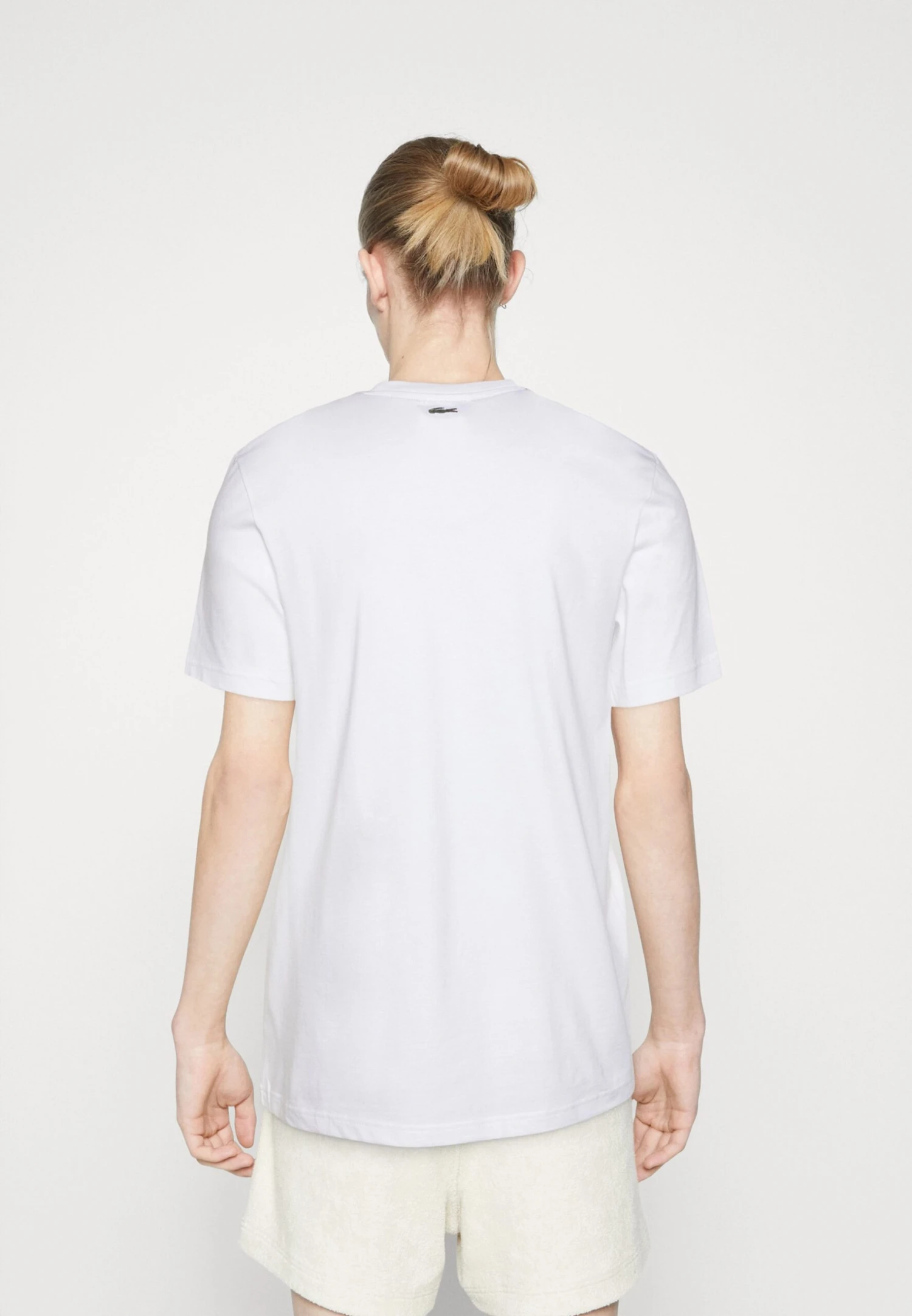 Lacoste Unisex - T-Shirt Imprimé - White – Image 3