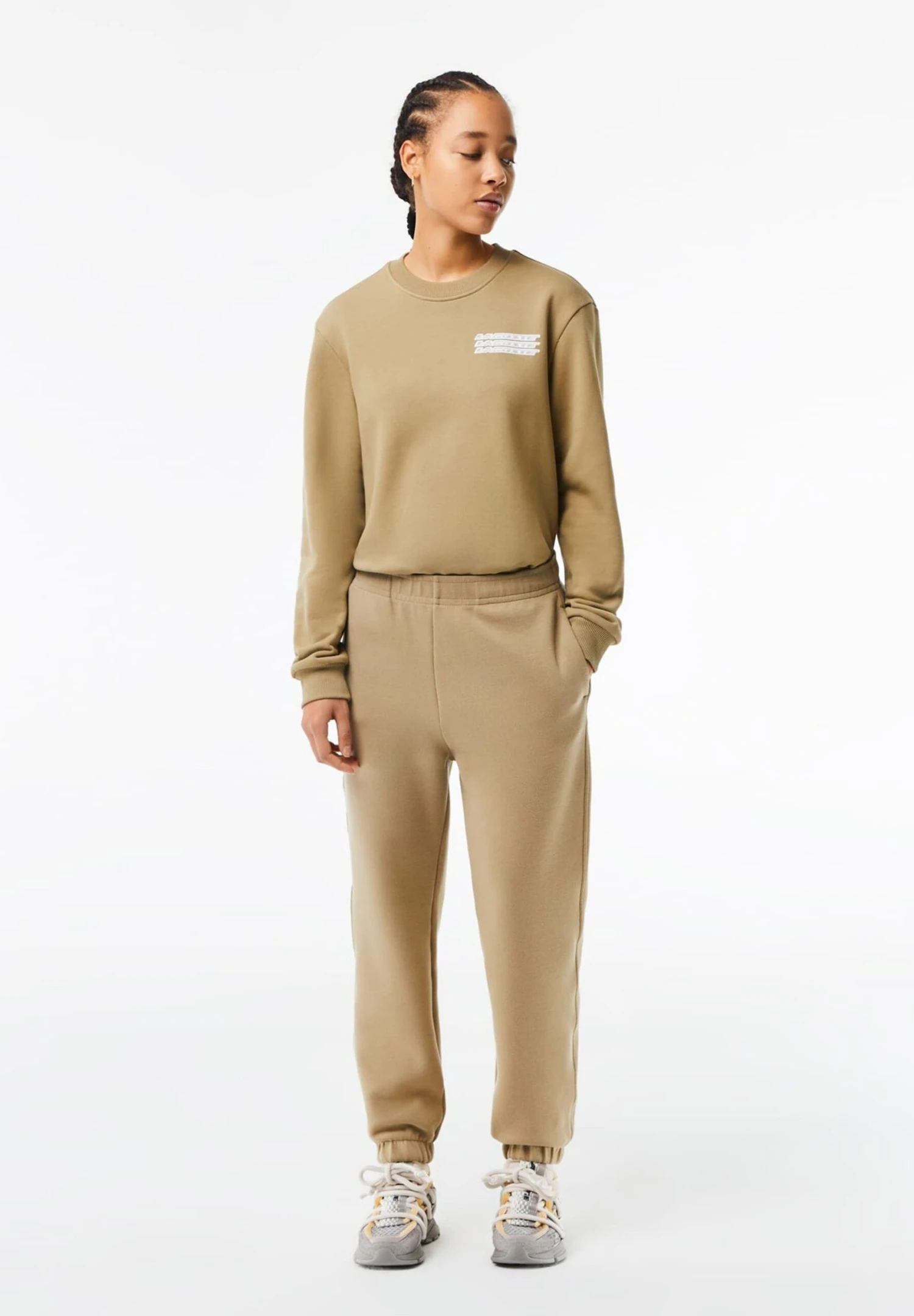 Lacoste Pantalon De SurvĂȘtement - Beige â Image 4