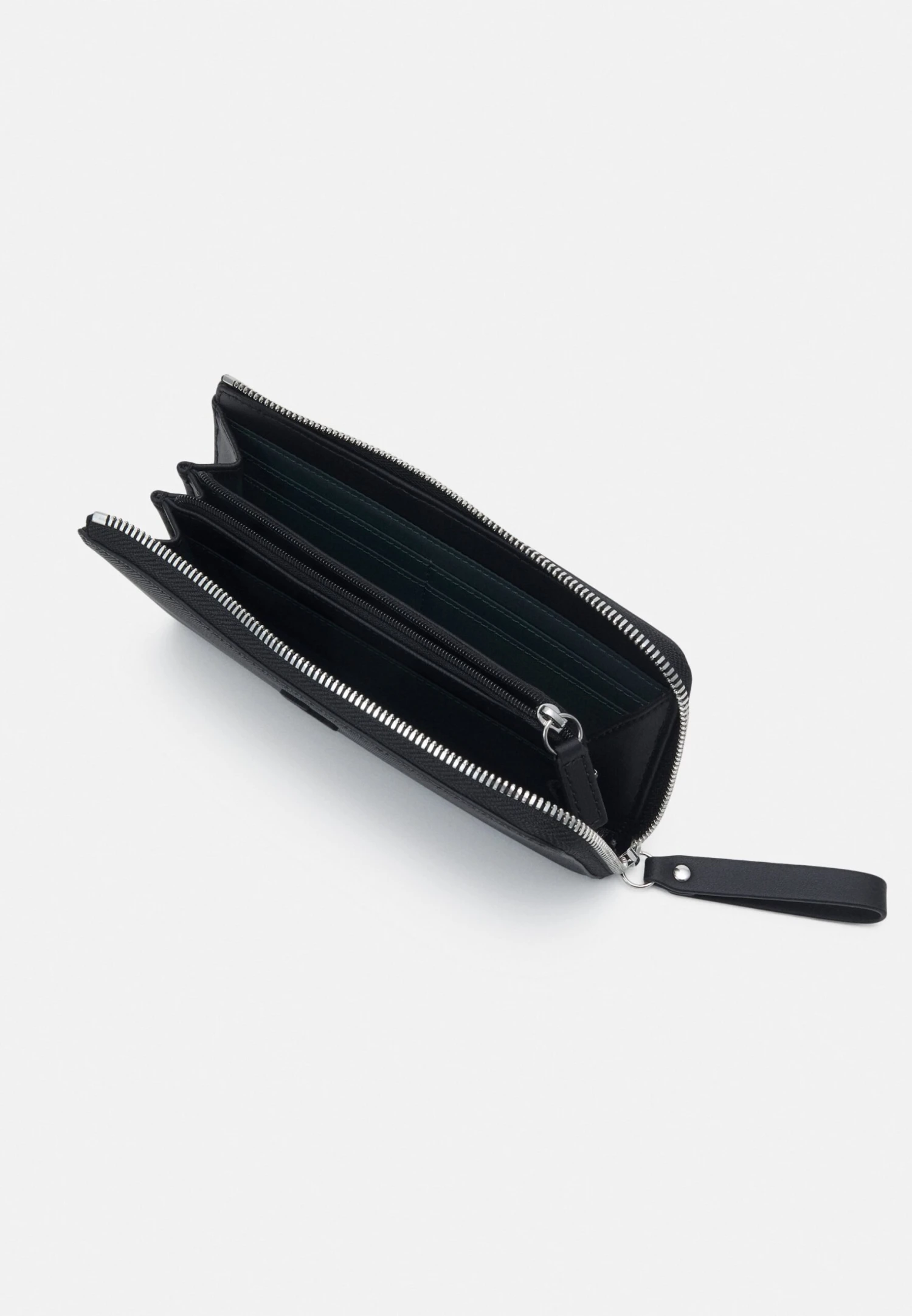 Lacoste Daily Lifestyle Slim Zip Wallet - Portefeuille - Noir – Image 5