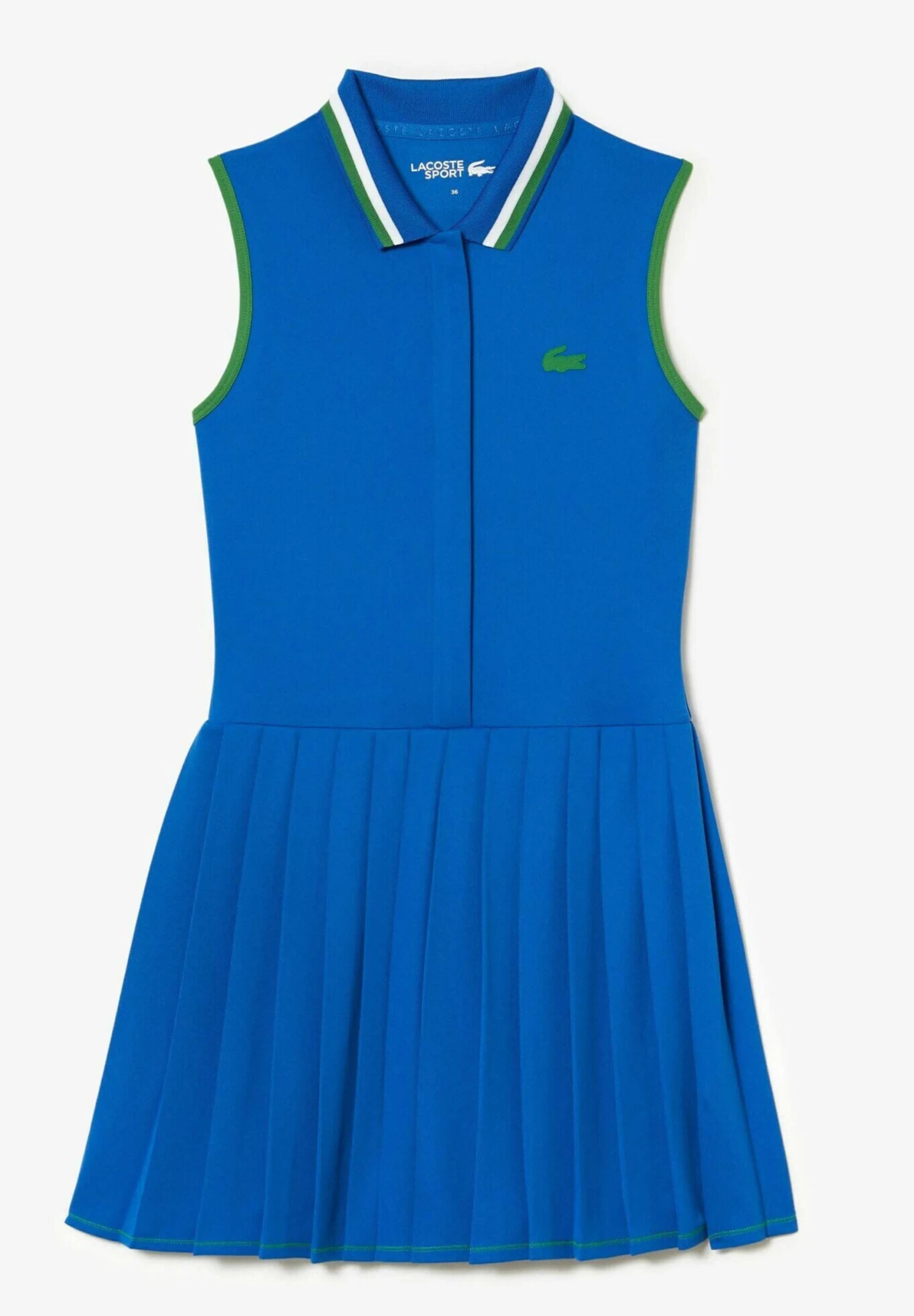 Lacoste Sport Tennis Dress Tour - Robe De Sport - Bleu Vert – Image 4